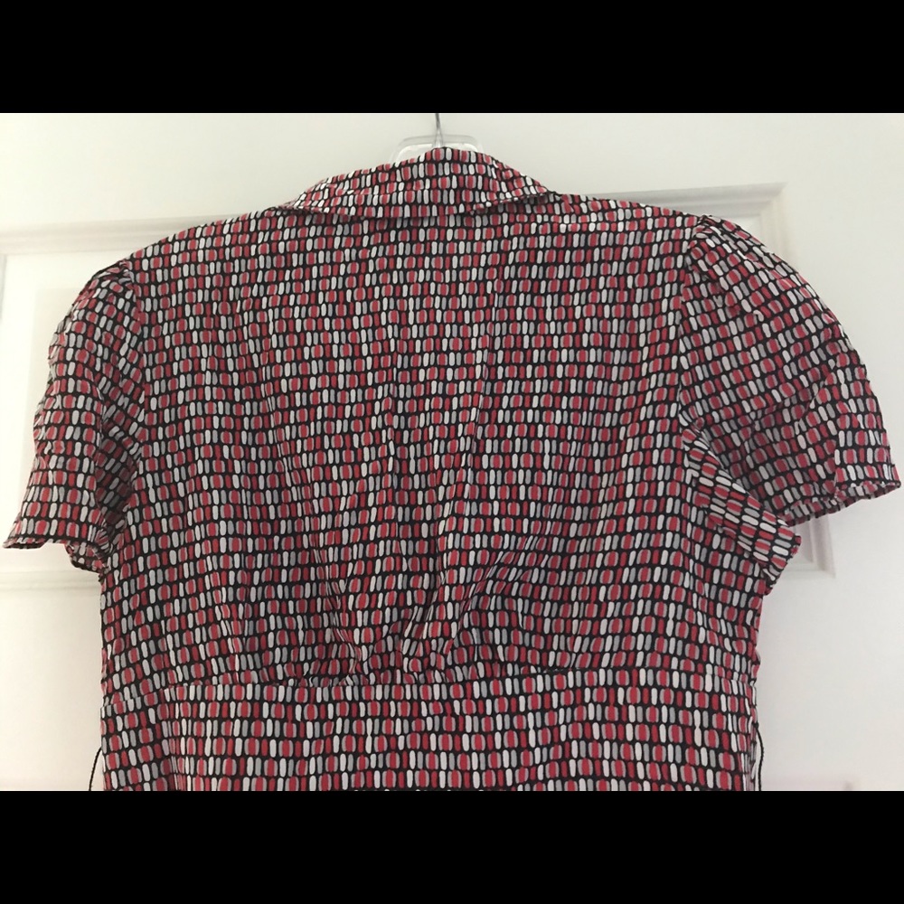 Arden B Collared Button Fitted Top - image 7